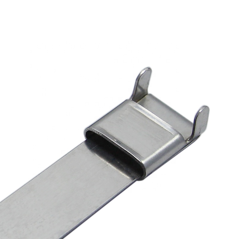 ss201 ss304 12.7mm 16mm buckle stainless steel strap buckle bando steel strap clips