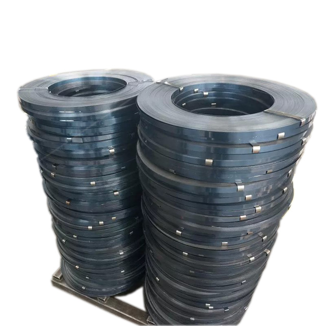 First steel q345 high tensile 16mm 19mm 20mm 32mm width cold rolled blue steel strapping strip sizes